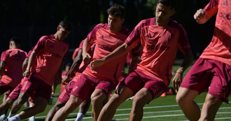 El cuerpo técnico de River, conforme con las pruebas físicas en la pretemporada