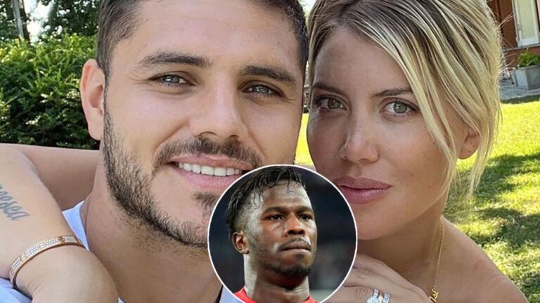 La millonaria demanda de Keita Baldé contra Wanda Nara e Mauro Icardi