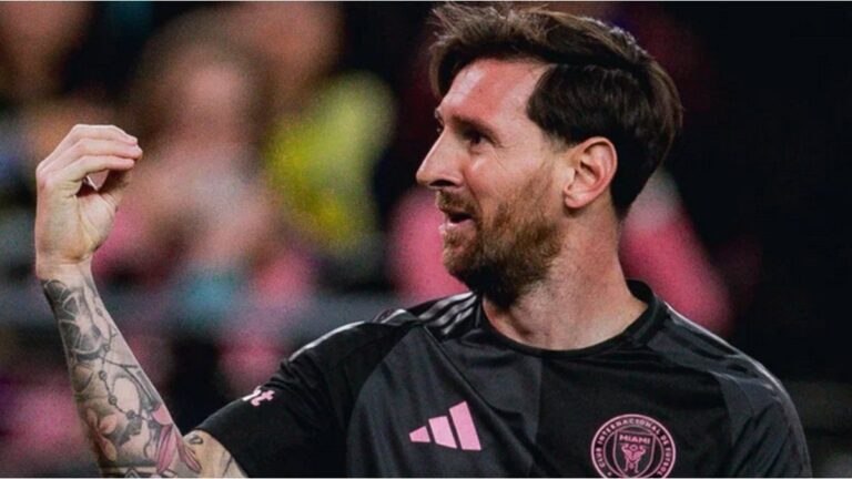 El provocador festejo de Lionel Messi ante los hinchas mexicanos tras el triunfo del Inter Miami