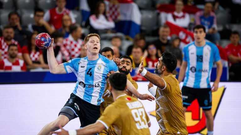 Mundial de Handball: ya sin chances, Argentina logró su primera victoria en la segunda fase