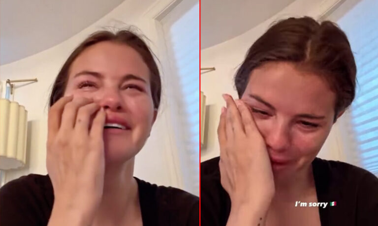 El llanto de Selena Gomez que preocupó a sus fanáticos: Lo lamento mucho