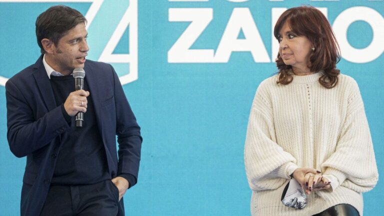 Cristina Kirchner rechazó el desdoblamiento de elecciones pero igual respaldó a Kicillof