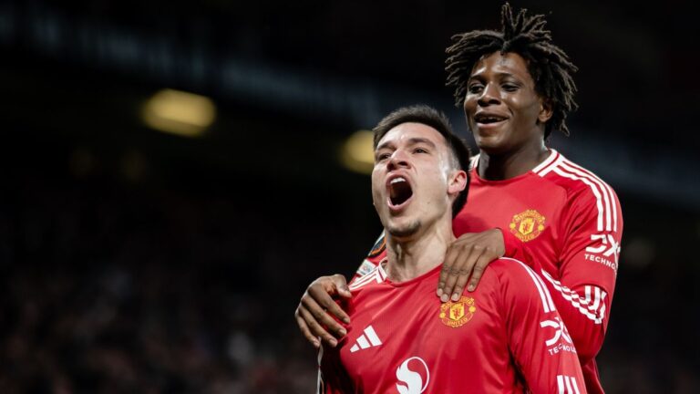 Manchester United vs Olympique de Lyon por la Europa League 2025: resultado en vivo