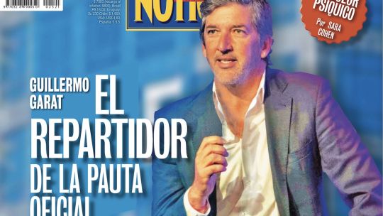 Guillermo Garat, el repartidor de la pauta oficial
