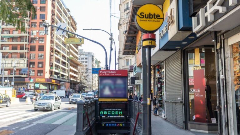 Subtes: el lunes reabrirá la estación Pueyrredón de la Línea B