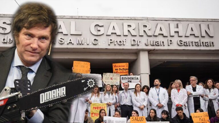 Javier Milei acelera en su ajuste al Hospital Garrahan y asegura que «está lleno de ñoquis»