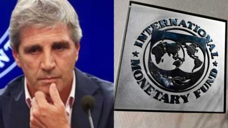Luis Caputo busca cerrar los números para la primera revisión del FMI