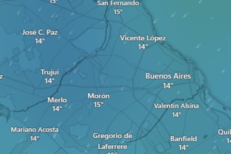Cuándo llueve en AMBA esta semana: los dos días clave, según el Servicio Meteorológico