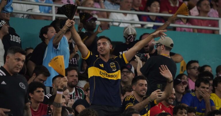 Video: «El dale, dale Boca» en el medio del Inter Miami – Al Ahly