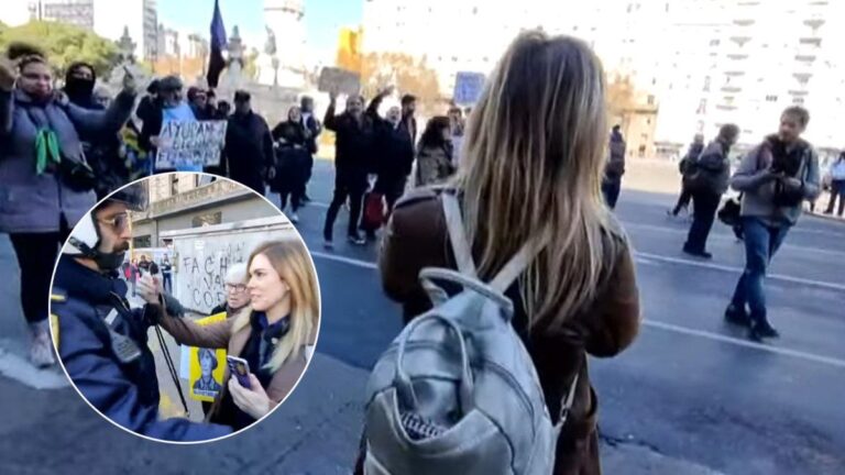 Provocadora: Lilia Lemoine filmó a jubilados en Congreso y tuvo que ser retirada por la Policía