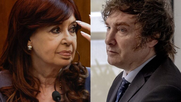 Cristina Kirchner y un nuevo Che, Milei: «Podrás meter presos a todos pero los dólares no llegan»