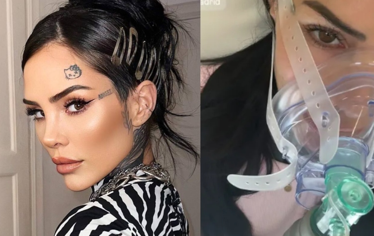 La impactante foto de Cande Tinelli con una máscara de oxígeno en una camilla: qué le pasa?