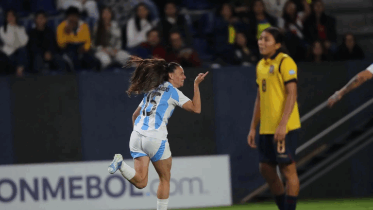Copa América femenina: Argentina le ganó a Ecuador y cerró la fase de grupos con puntaje perfecto