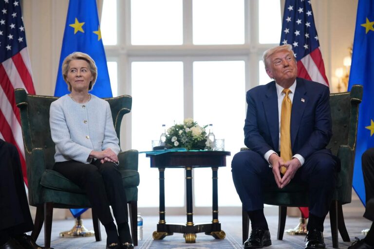 Trump destruyó a Ursula von der Leyen por la energía eólica: ‘Es horrible, una estafa’