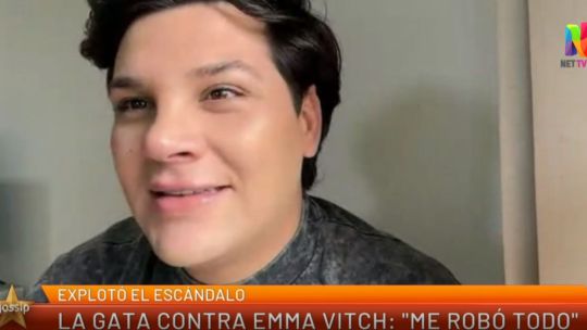 Exclusivo de Gossip: Emma Vich le contestó a La Gata Martínez tras acusarlo por roboy consideró que no hace falta manchar a nadie pa