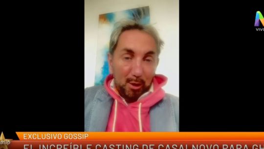 Daniel Casalnovo quiere «descansar» de sus compañeros de ‘Gossip’ y se postuló para ingresar a GH: «Si quieren una figura, acá estoy»