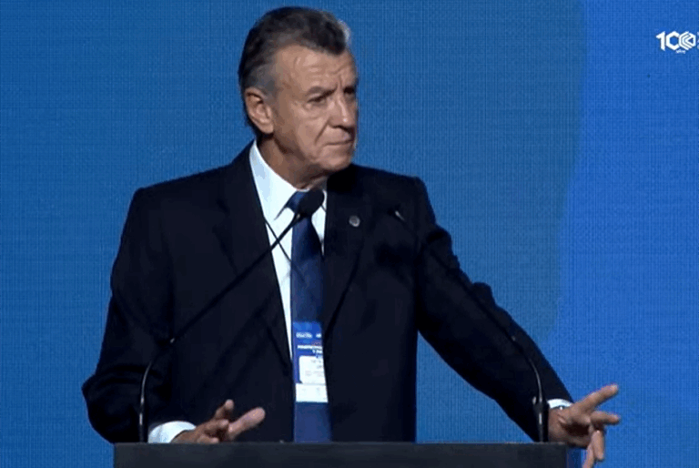 El presidente de la Cámara de Comercio dio un fuerte respaldo a Milei para las elecciones