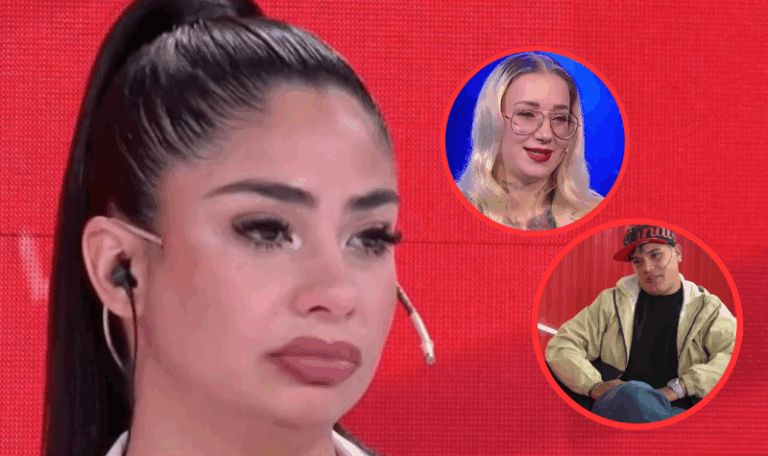 El llanto de Daniela Celis en vivo por el romance de Thiago Medina y La Tana