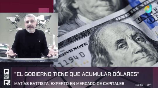 Matías Battista: «Si el Gobierno vende los dólares del FMI es game over»
