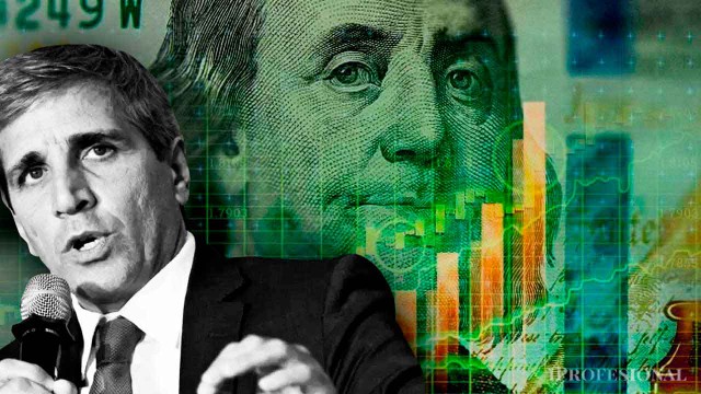 Caputo quiere evitar que el dólar cruce la «línea roja» pero el precio que pactan inversores ya la supera