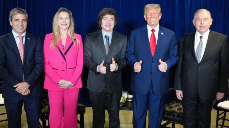 La palabra de Luis Caputo, tras la reunión con Donald Trump: «Argentina será próspera»