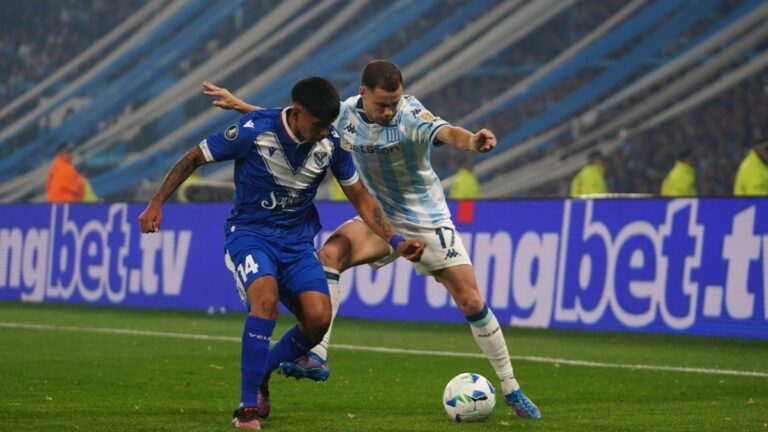 Racing vs. Vélez por los cuartos de final de la Copa Libertadores: resultado en vivo