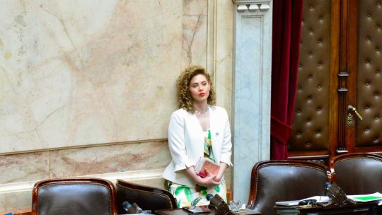 La diputada de los patitos tuiteó su soledad