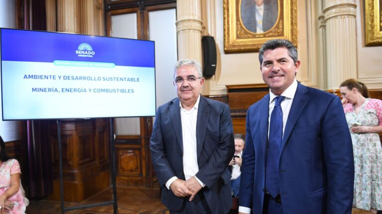 Raúl Jalil y Marcelo Orrego respaldaron la ley de Glaciares en el Senado