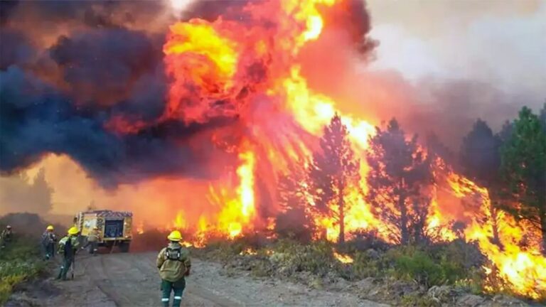 Incendio sin tregua en Chubut: más de 50 mil hectáreas arrasadas y un operativo extremo para frenar el fuego
