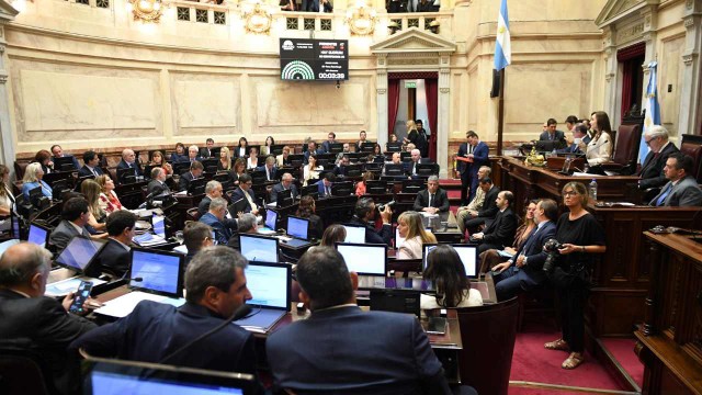 Se fractura el peronismo en el Senado: el total de representantes es el más bajo desde 1983