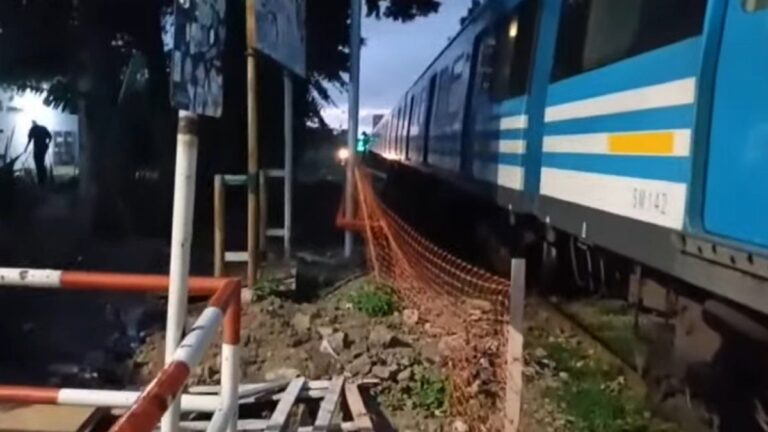 Servicio interrumpido en el Tren Sarmiento por el hallazgo de un cuerpo en las vías