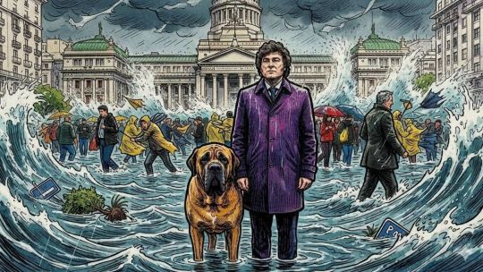 Día 830: Empieza la tormenta y Milei sin paraguas